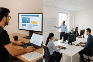 شرکت طراحی سایت یا فریلنسر طراح سایت